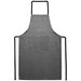 ZIMBRO. Schürze mit recycelter Baumwolle (140 g/m²), Schwarz