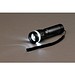ZOOMIN. Taschenlampe aus Aluminium mit Zoomfunktion und 3 Lichtmodi, Schwarz