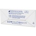 3 Pflaster mit vollfarbig bedrucktem Mini-Papierumschlag, weiss, universal