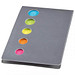 Haftnotiz-Set Neon, silber