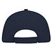 5-Panel Sandwich-Cap, navy/weiß