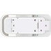 Aufladbare LED-Leselampe FLIPCLIP,weiß