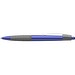 Schneider Druckkugelschreiber Loox, blaue Mine, blau/metallic