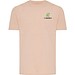 Iqoniq Brett T-Shirt aus recycelter Baumwolle, peach nectar, XXS