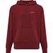 Iqoniq Yoho Relax-Hoodie aus recycelter Baumwolle, burgunderrot, XS
