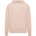 Iqoniq Yoho Relax-Hoodie aus recycelter Baumwolle, peach nectar, XS
