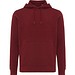 Iqoniq Rila Lightweight Hoodie aus recycelter Baumwolle, burgunderrot, XXS