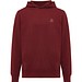 Iqoniq Yengo Hoodie mit Seitentaschen aus rec. Baumwolle, burgunderrot, XS
