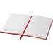 A5 Notizbuch mit farbigem Schnitt EVAN, rot