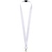 Addie Sublimation Lanyard mit Sicherheitsverschluss aus recyceltem PET Kunststoff, schwarz, 25mm