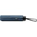 AIDEN. Regenschirm 21", aus recyceltem Polyester (100% rPET) Pongee 190T, in 3 Teile faltbar, Blau