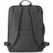 ALEXANDRIA. 2-in-1-Rucksack für 15.6"-Laptop aus 600D Polyester, Dunkelgrau
