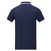 Amarago Polo mit abgesetztem Rand für Herren, navy, XL