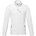 Amber GRS recycelte Fleecejacke für Herren, weiß, L