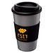 Americano Isolierbecher mit Schutzring, 350 ml, silber,schwarz