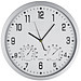 Analoge Wanduhr XL, ø 35 cm, Weiß