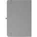 ANNE. A5 Notizbuch aus recyceltem Polyester (100% rPET) mit linierten Seiten, Grau
