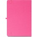 ANNE. A5 Notizbuch aus recyceltem Polyester (100% rPET) mit linierten Seiten, Rosa