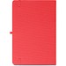 ANNE. A5 Notizbuch aus recyceltem Polyester (100% rPET) mit linierten Seiten, Rot