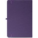 ANNE. A5 Notizbuch aus recyceltem Polyester (100% rPET) mit linierten Seiten, Violett