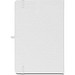ANNE SUB. A5 Notizbuch aus recyceltem 300D-Polyester (100% rPET), ideal für die Sublimationspersonalisierung, Weiß