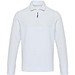Apollo 245 g/m² Langarm Poloshirt Unisex mit Reißverschluss, weiss, XS