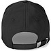 ASHTON. Kappe aus 100% Baumwolle (260gsm) mit 5 Segmenten, Schwarz
