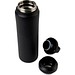 Aviana™ Rowan RCS recycelte Wasserflasche 470ml, schwarz