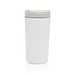 Avira Alix Klickbecher aus RCS rec. Stahl 400ml, weiß