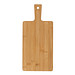Bambusbrettchen mit Schiefereinsatz, beige