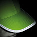 Baseball-Cap Chigaco aus Polyester, gelb