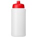 Baseline® Plus 500 ml Flasche mit Sportdeckel, transparent/rot