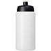 Baseline® Plus 500 ml Flasche mit Sportdeckel, transparent/schwarz
