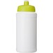 Baseline® Plus 500 ml Flasche mit Sportdeckel, weiß/limone