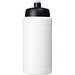 Baseline® Plus 500 ml Flasche mit Sportdeckel, weiß/schwarz