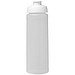 Baseline® Plus 750 ml Flasche mit Klappdeckel, transparent/weiß
