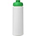 Baseline® Plus 750 ml Flasche mit Klappdeckel, weiß/grün