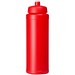 Baseline® Plus grip 750 ml Sportflasche mit Sportdeckel, rot