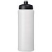 Baseline® Plus grip 750 ml Sportflasche mit Sportdeckel, transparent/schwarz