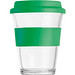 Becher aus Glas, 300 ml, grün