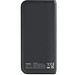 BECKER 10. 10'000 mAh Powerbank aus recyceltem ABS (100% rABS) mit 15W superschnellem kabellosem Ladegerät, Schwarz