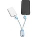 BERNERS. Superschnelles 6-in-1-USB-Kabel aus recyceltem PET (100% rPET), Gemischt