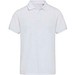 Beryl 220 g/m² Kurzärmeliges Poloshirt Bio-Recyclingmaterial (OCS), unisex, weiss, 3XL