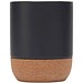 Billie 300 ml Keramiktasse mit Korkdetails, schwarz