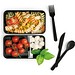 BOCUSE. Lunchbox. Frischhaltebox aus PP und PS 680ml, Schwarz
