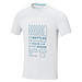 Borax Cool Fit T-Shirt aus recyceltem  GRS Material für Herren, weiss, M