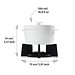 BOSKA Cheese Baker, 500ml, weiß, schwarz