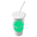 Brite-Americano doppelwandiger Becher, 350 ml, weiss