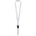 Bucks Sublimation Lanyard mit Schnappverschluss, schwarz, 20mm