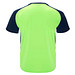 Bugatti T-Shirt Unisex aus recyceltem Material, Fluor Green / schwarz, XL